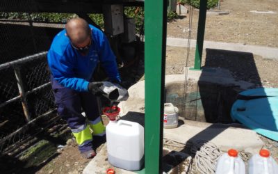 Leachate evaporation tests start-up