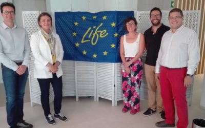 LIFE LEACHLESS receives the visit of EASME