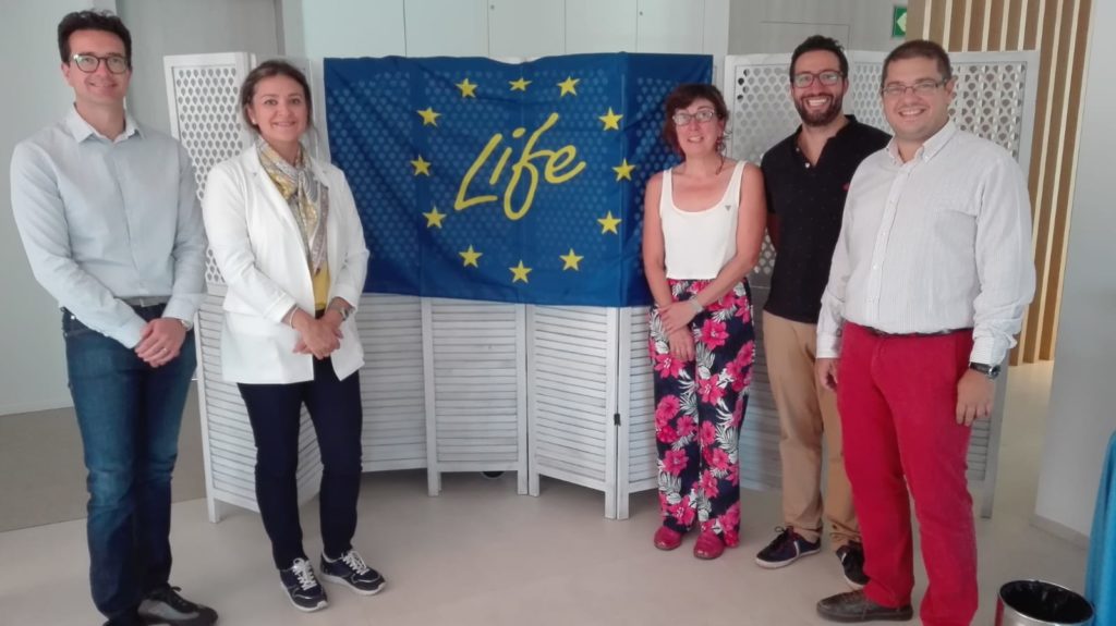 LIFE LEACHLESS receives the visit of EASME