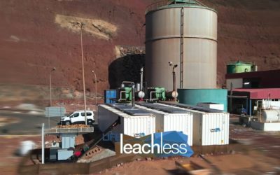 The demonstration plant of the LIFE LEACHLESS project starts operation